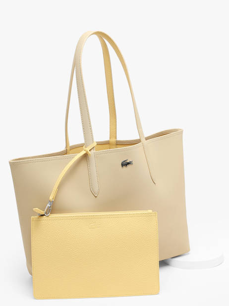Omkeerbare Shoppingtas Anna Lacoste Beige anna NF2142AA ander zicht 3